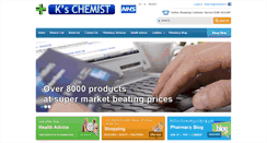 Desktop Screenshot of kschemist.co.uk